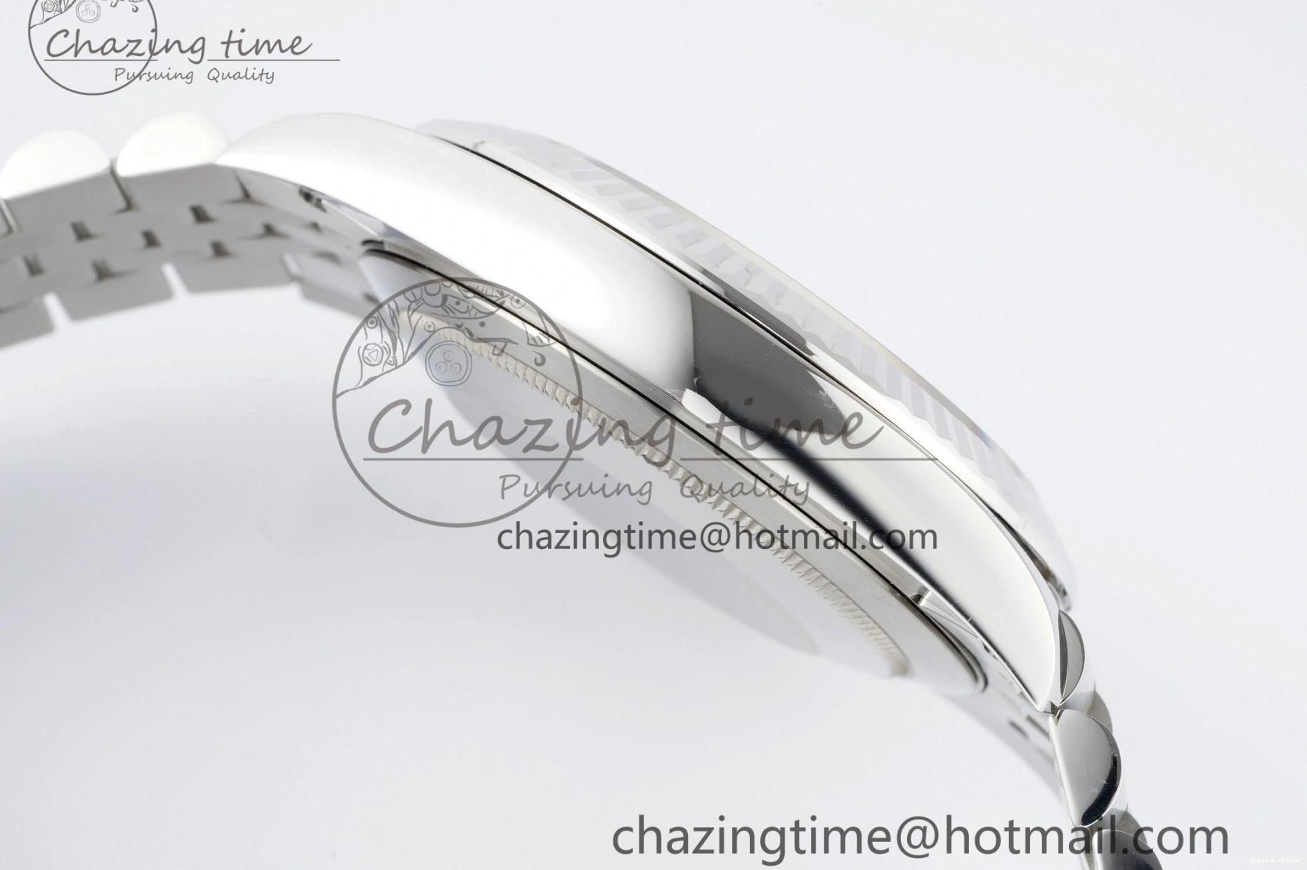 0412 DateJust 41 SS Fluted Bezel KING 1:1 Best Edition 904L Steel Black Stick Dial on Jubilee Bracelet VR EasyCare 2208